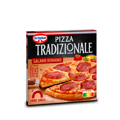 Pizza Tradizionale Salame Romano 370gr